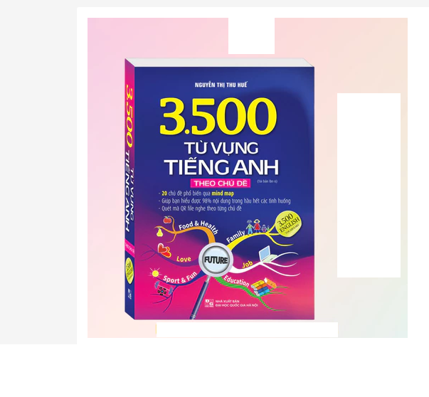 Sách - 3500 từ vựng tiếng Anh theo chủ đề (bản màu)
