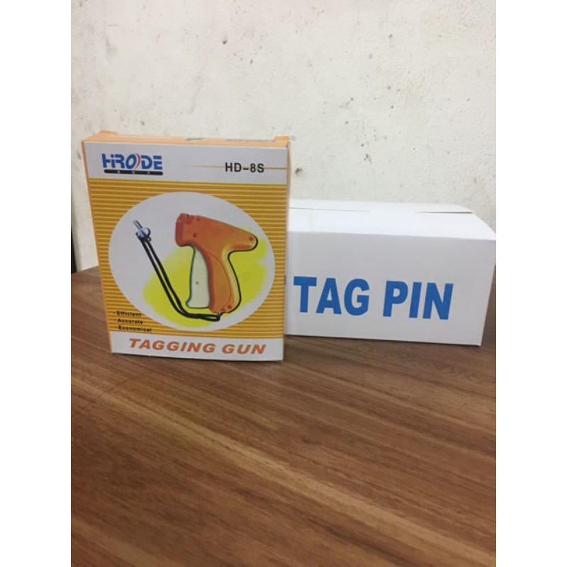 Combo máy gắn mác + dây nhựa + 300 mác