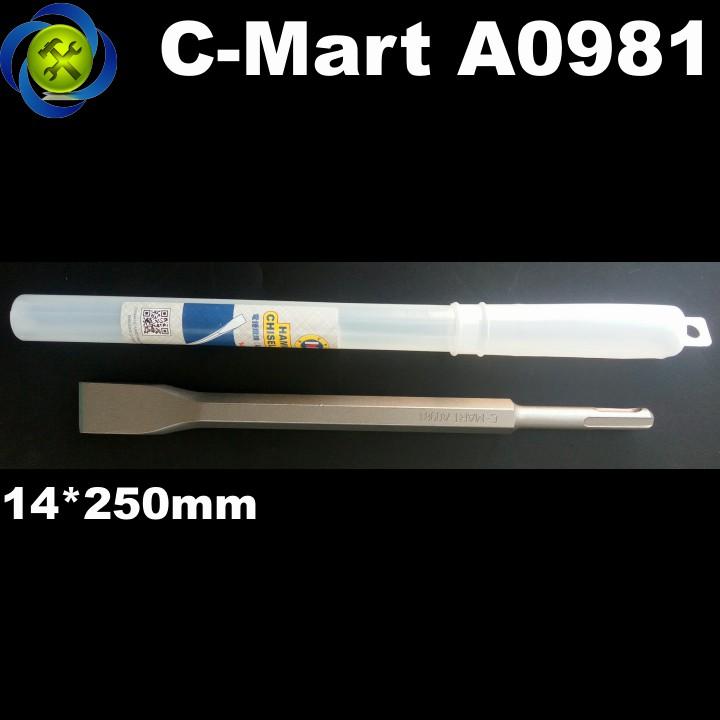 Đục dẹp đuôi gài c-mart a0981 14*250mm