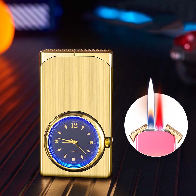 Bật lửa mặt đồng hồ 2 chế độ tia lửa dk8819