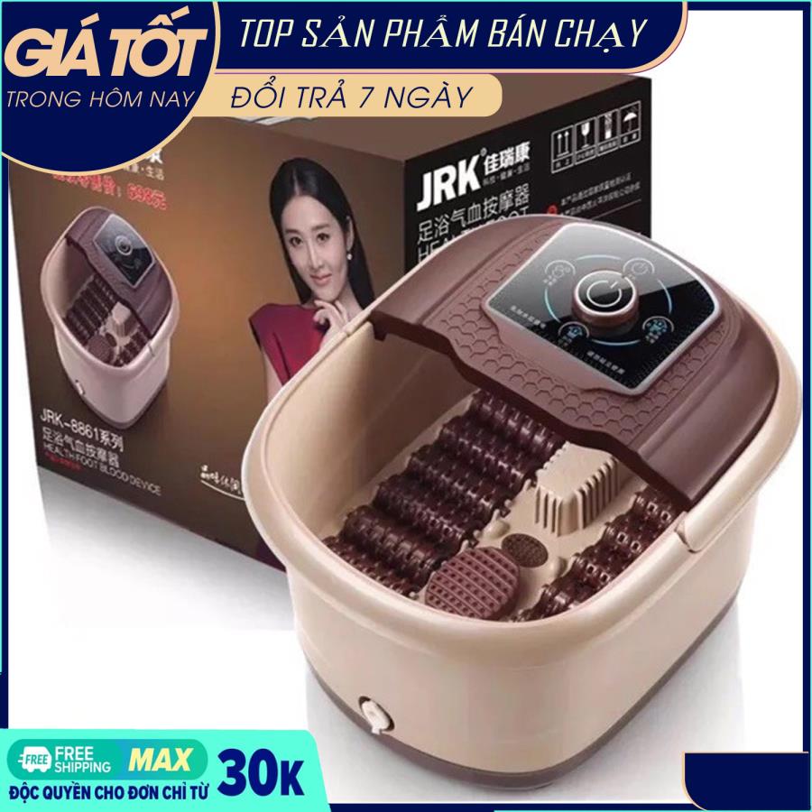 Bồn ngâm chân Massage tự động cao cấp trải nghiệm 12 chức năng, Giúp cơ thể khỏe mạnh, sảng khoái, tinh thần minh mẫn, giảm strees nhanh chóng, kết hợp cùng thảo dược ngâm chân an toàn và hiệu quả ( bảo hành 12 tháng )