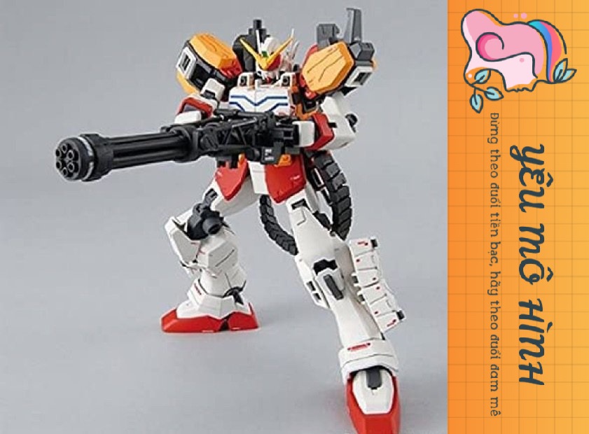 Gundam mg fighter reshipment xxxg-032 tặng kèm decal nước