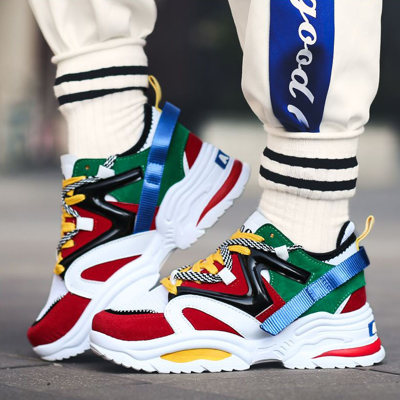 Giày sneaker nam học sinh - Giày thể thao nam đẹp ANH CƯỜNG đi chơi mã CLR