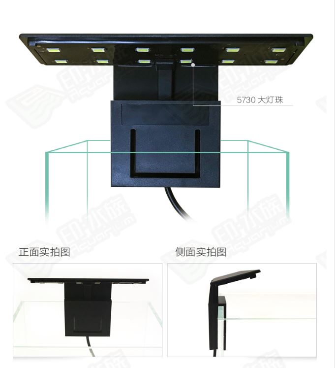 Đèn led kẹp X3 thủy sinh cho bể cá mini