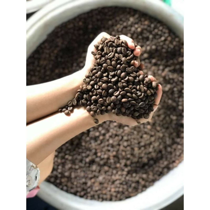 1kg Cà phê arabica cầu đất rang mộc cây giống bảo hành