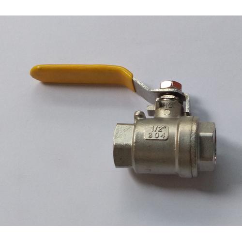 Van khóa nước inox304 ren 21mm 2 mảnh Đài Loan (loại tốt)