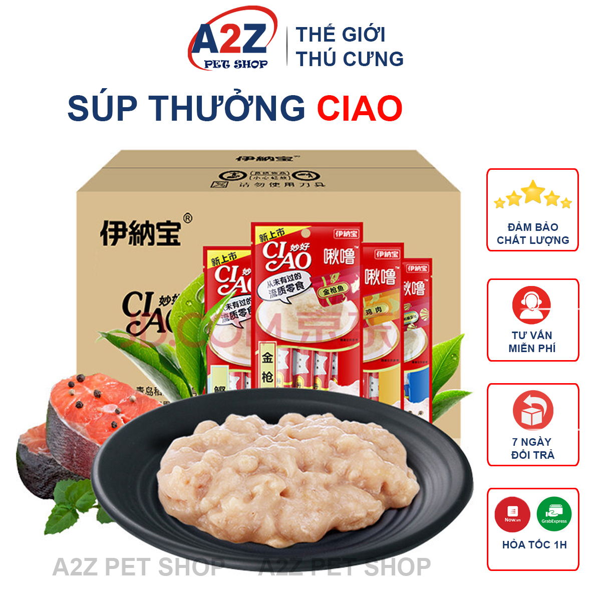 CIAO Churu - Loại Súp Thưởng Cho Mèo