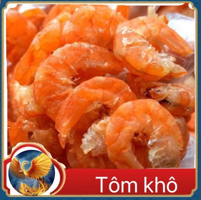 Tôm khô cà mau ngon ngọt tự nhiên - vựa khô yến vy