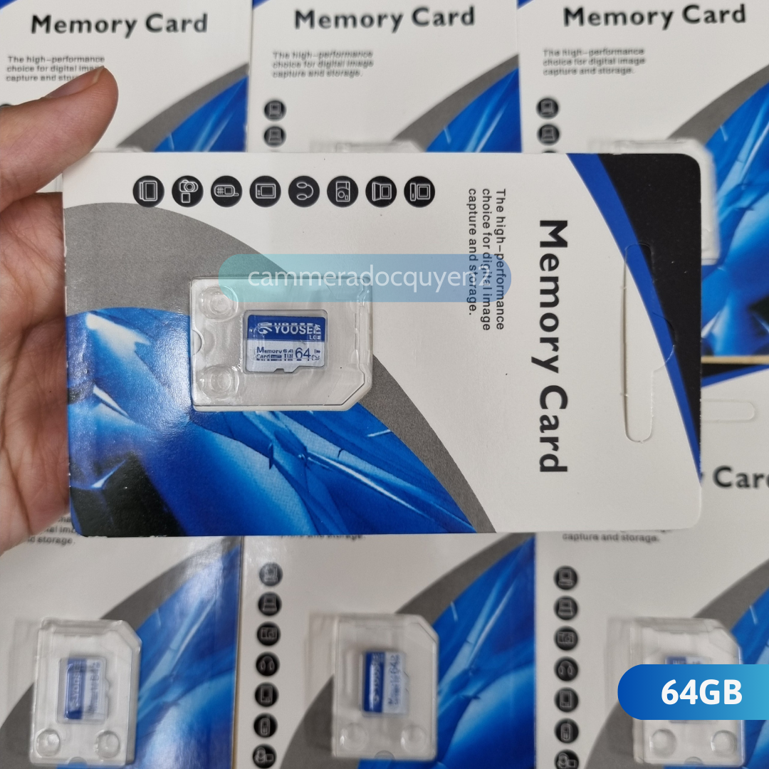 Thẻ nhớ yoosee 64gb chuyên dùng cho camera, điện thoại, lưu trữ - bảo hành 12 tháng