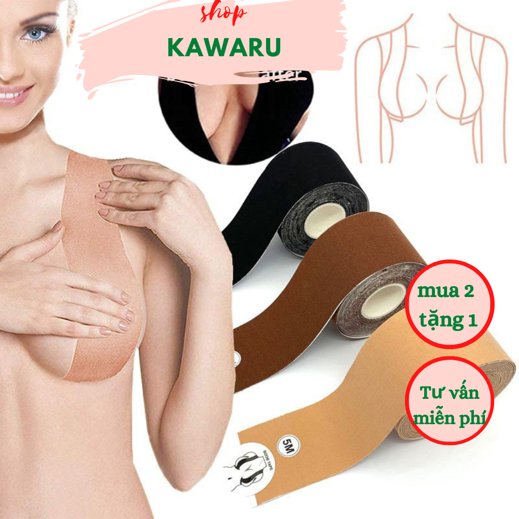 Băng dán nâng ngực-Băng keo che ngực- Băng kính dán ngực- Miếng dán ngực đa dạng nâng ngực-keo dán che ngực-kawaru