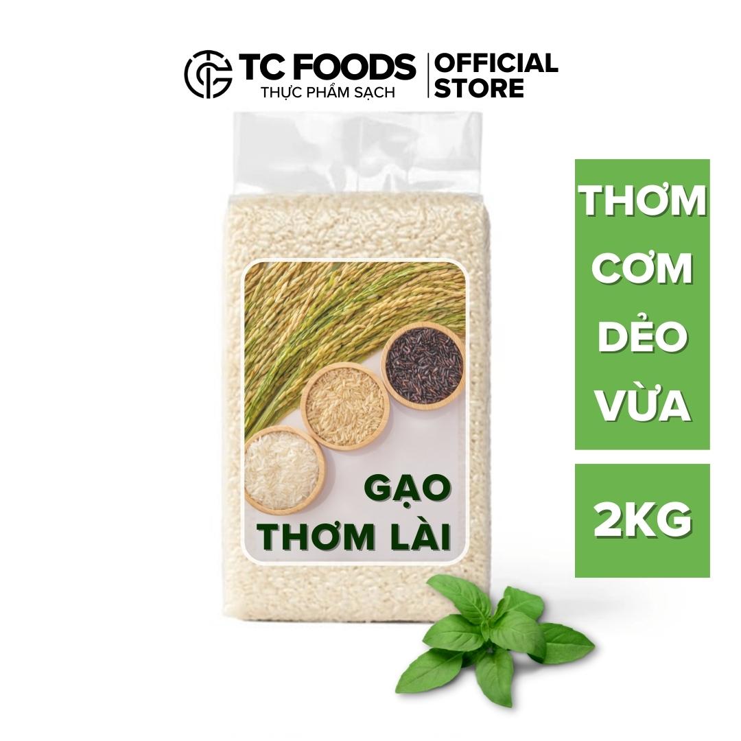 [Delicious rice plastic] fragrant rice Lài 2kg _ TC Foods Rice production in the direction of rice cleaning organic and standard Gao ST25 genuine export at care moon rice White supple fragrant soft rice rice pocket vacuum 5kg 2kg safety good for health