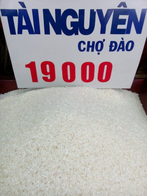Gạo tài nguyên chợ đào xốp khô cơm 1kg