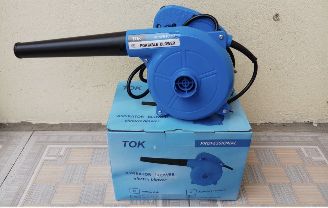 Máy thổi bụi TOK-Xanh-Công suất 1000W-Bảo hành 6 tháng-Chính hãng