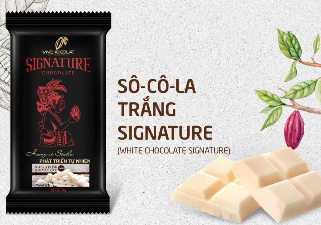 Sô-cô-la trắng signature gw88 1 kg