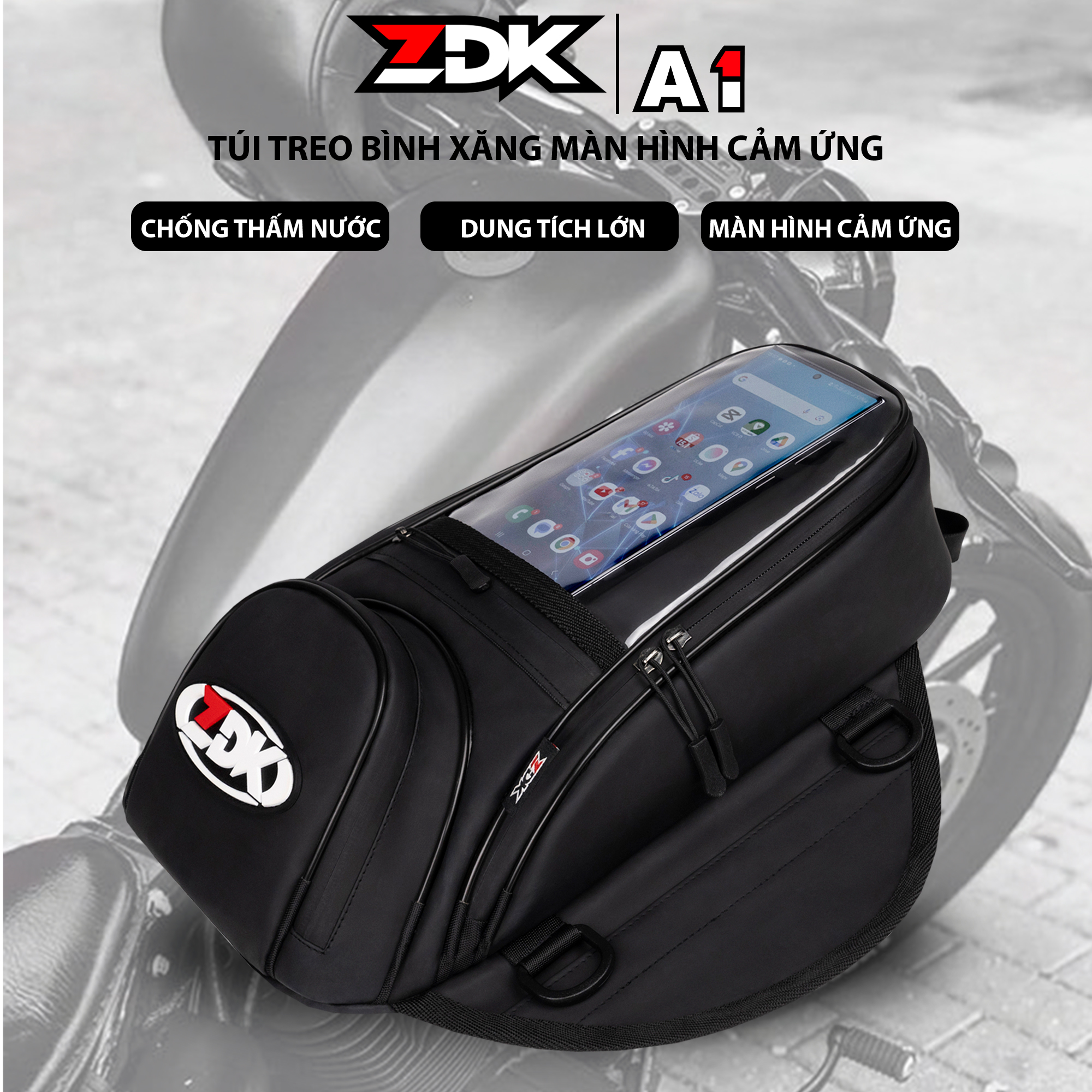 Túi bình xăng xe moto