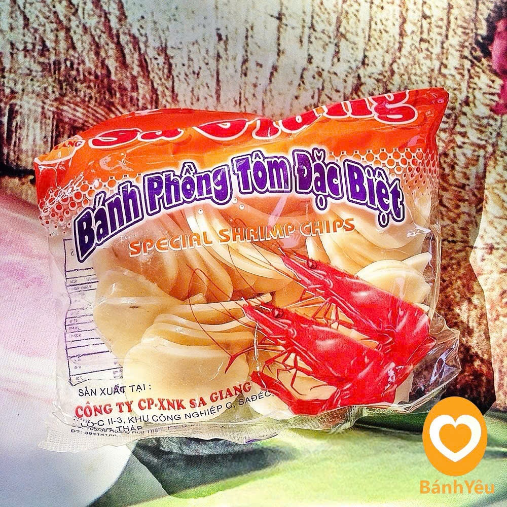 Bánh phồng tôm Sa Giang