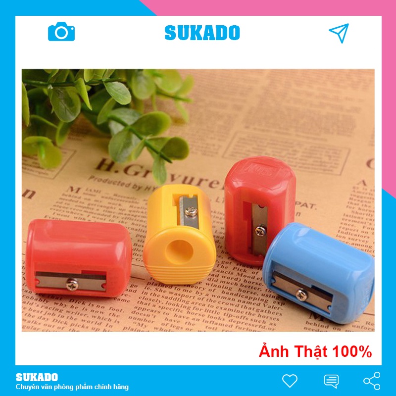 Gọt bút chì sdi quay tay cute - gọt chì sắc bén sukado got05
