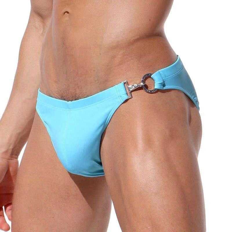 Jockmail đồ bơi nam quần bơi nam quần lót đồ lót nam da đồ bơi quần bơi nam quần bơi nam màu đen trắng xanh lá