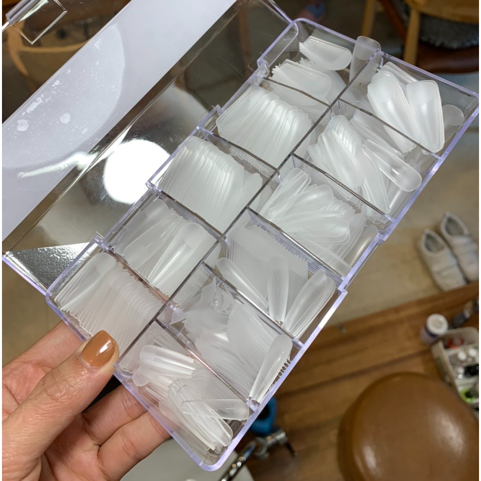 [Chính hãng] Móng up HSM, up thang nhám sẵn đủ size từ 0-9 (hộp 500 móng)