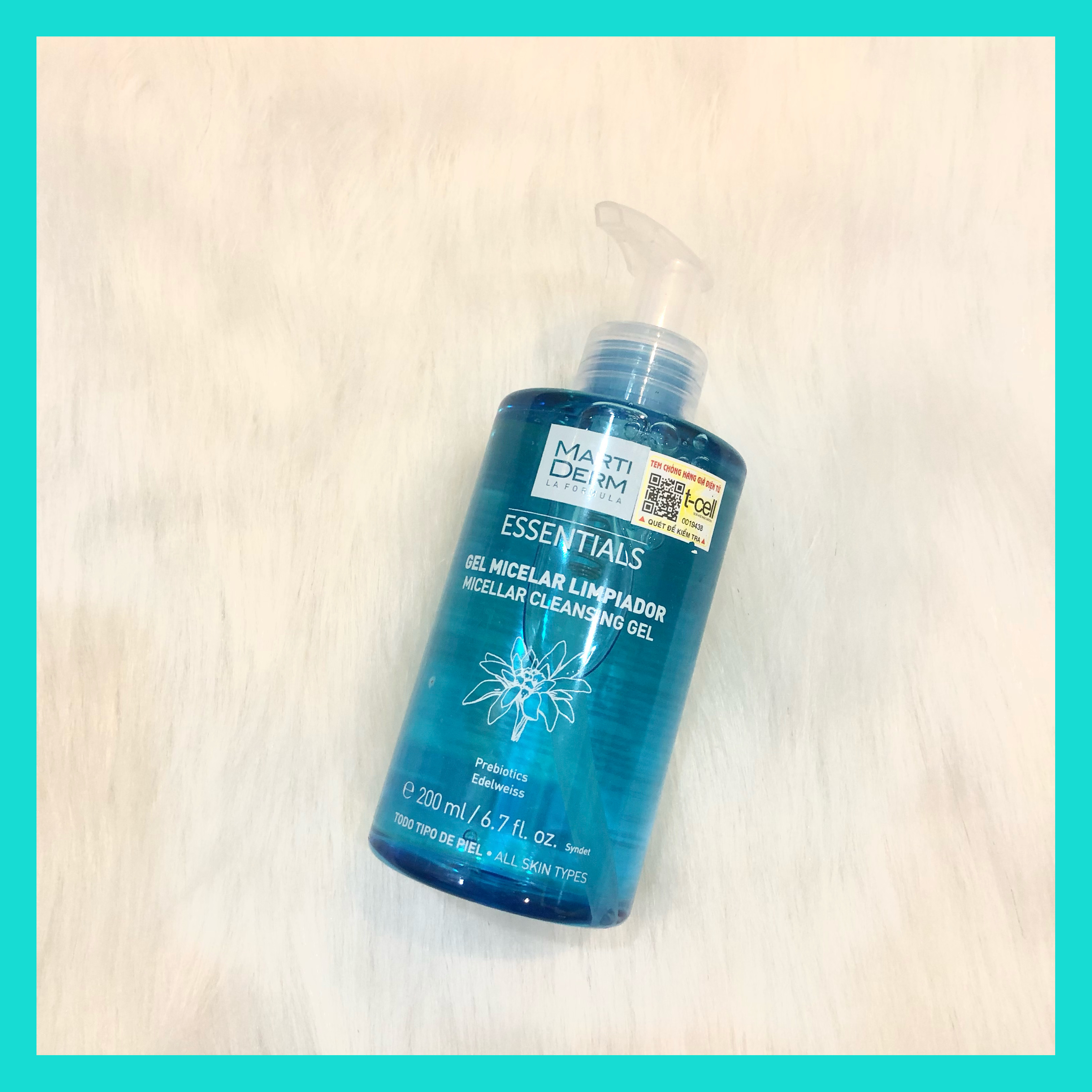 Sữa rửa mặt Martiderm Essentials Micellar Cleansing Gel