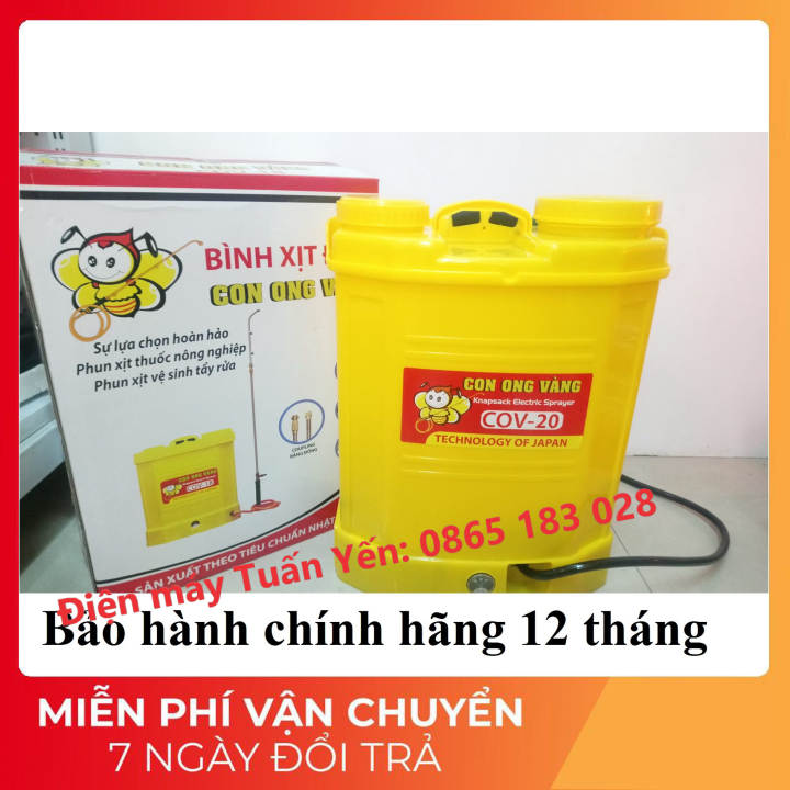 Bình xịt điện cov 20