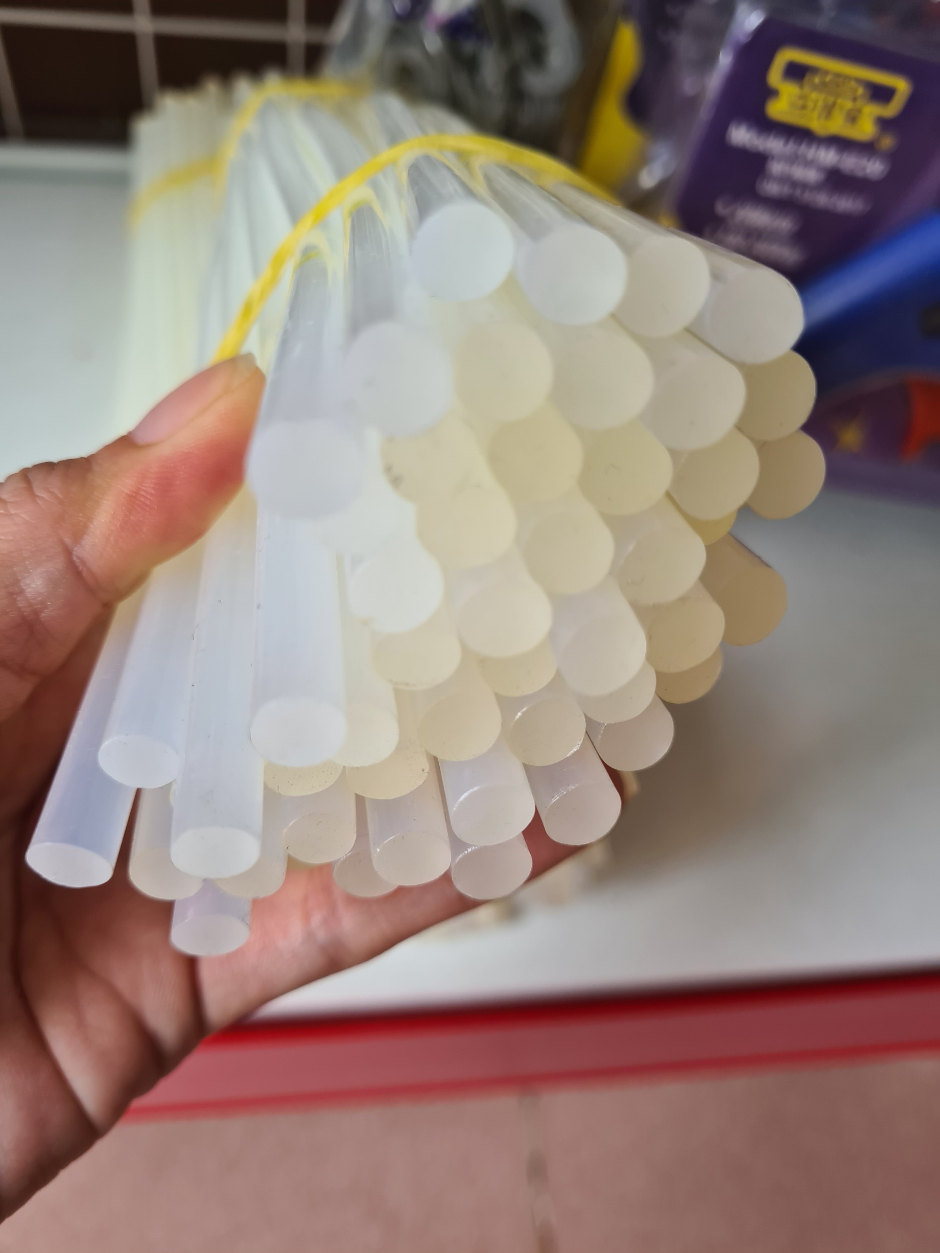 10 Cây Keo nến dùng súng bắn keo size 7mm