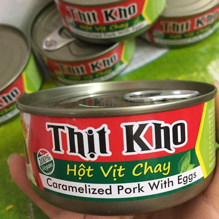 [HCM]Thịt Kho Hột Vịt Chay Âu Lạc - Hộp x 150g