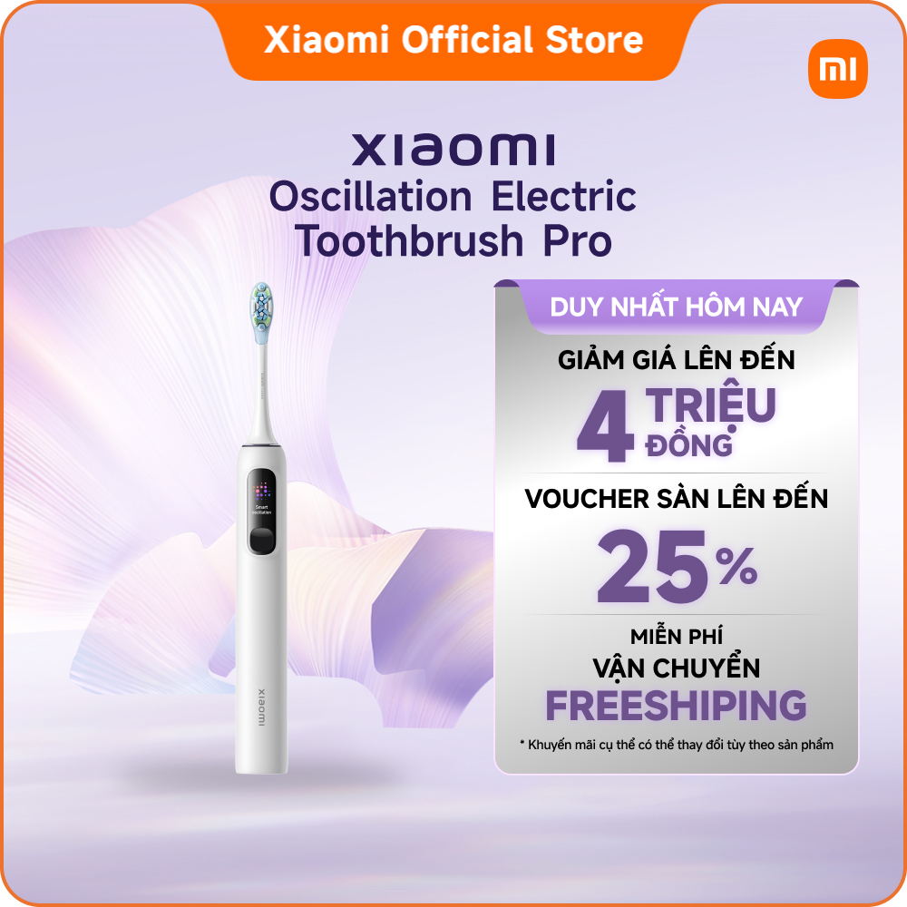 Bàn chải đánh răng điện sóng âm Xiaomi Xiaomi Oscillation Electric Toothbrush Pro