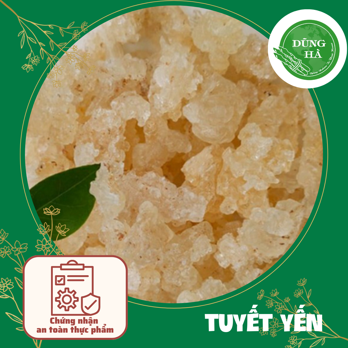 Tuyết yến vân nam thượng hạng túi 100g