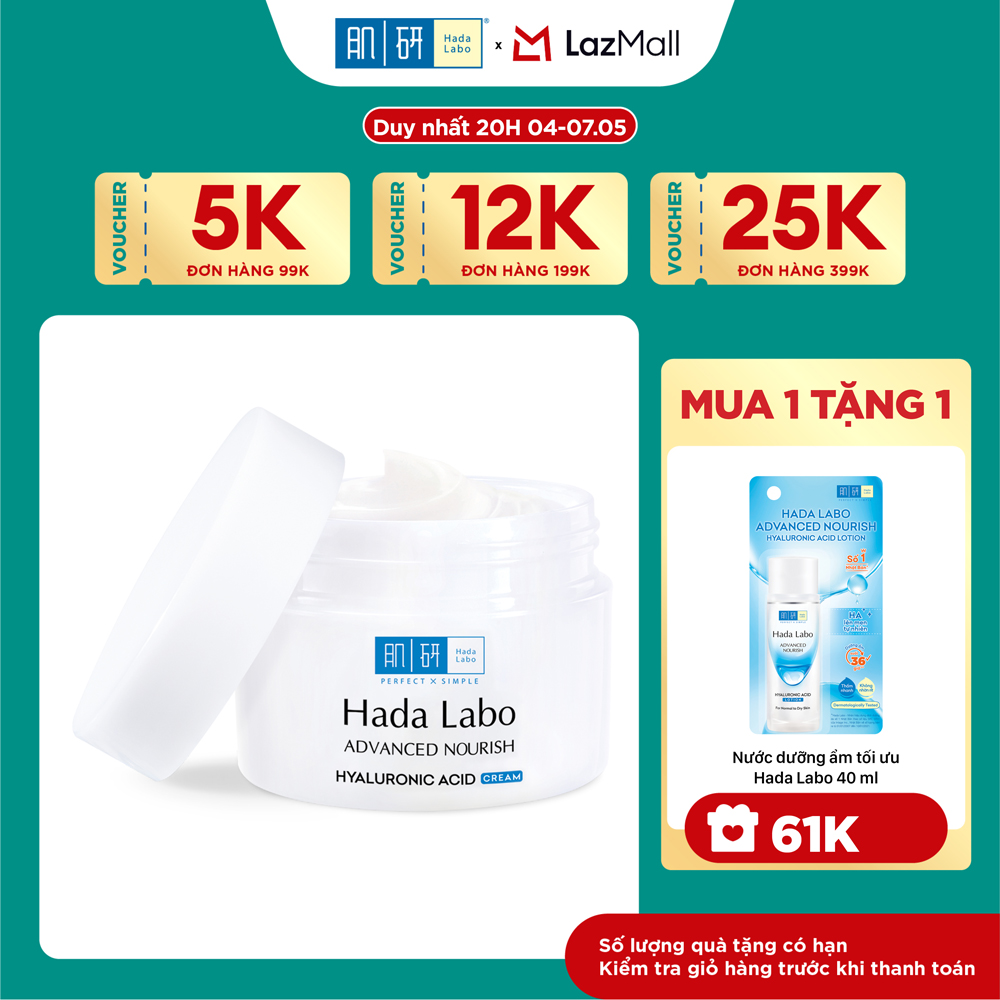 Kem dưỡng ẩm Hada Labo Advanced Nourish Cream 50g