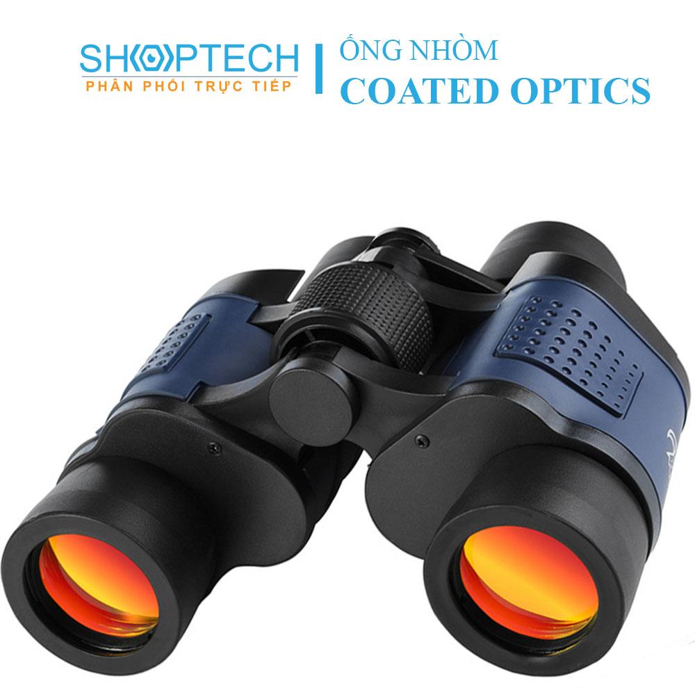 Ống nhòm 2 mắt Coated Optics 60x60 - Hỗ trợ nhìn đêm - nhìn xa 1500m