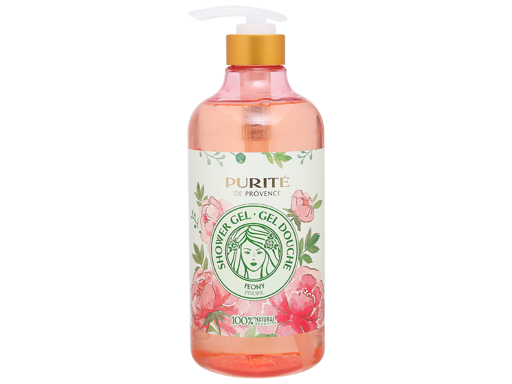 [HCM]Sữa Tắm Purité Hoa Mẫu Đơn 850ml