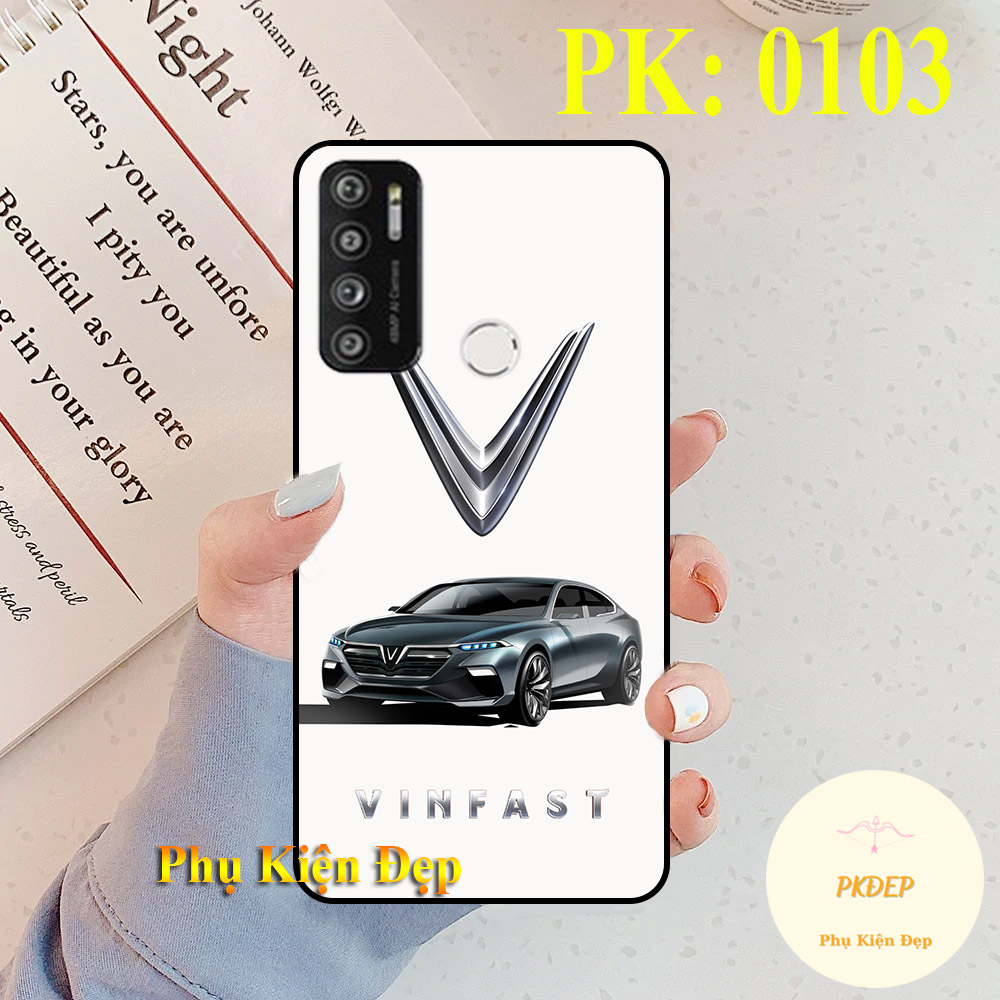 Ốp lưng Vsmart Live 4 - Ốp dẻo đen in hình công nghệ