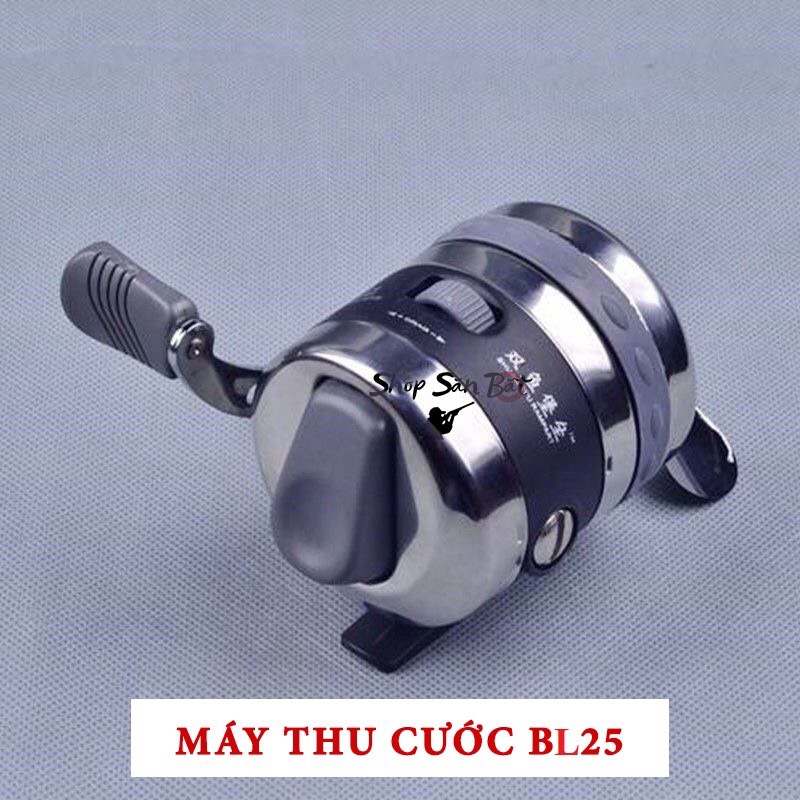 Máy thu cước bl25 - máy thu cước bl25 cho cần câu cá kim loại cao cấp chống gỉ - bl25