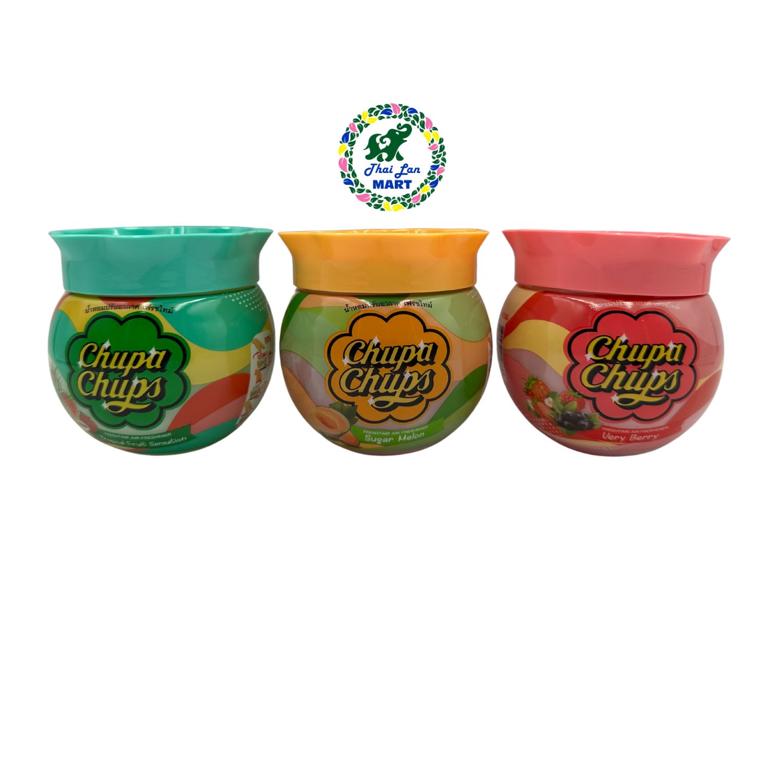 Sáp thơm chupa chups khử mùi thơm phòng xe hàng nội địa chính hãng thái lan 155g
