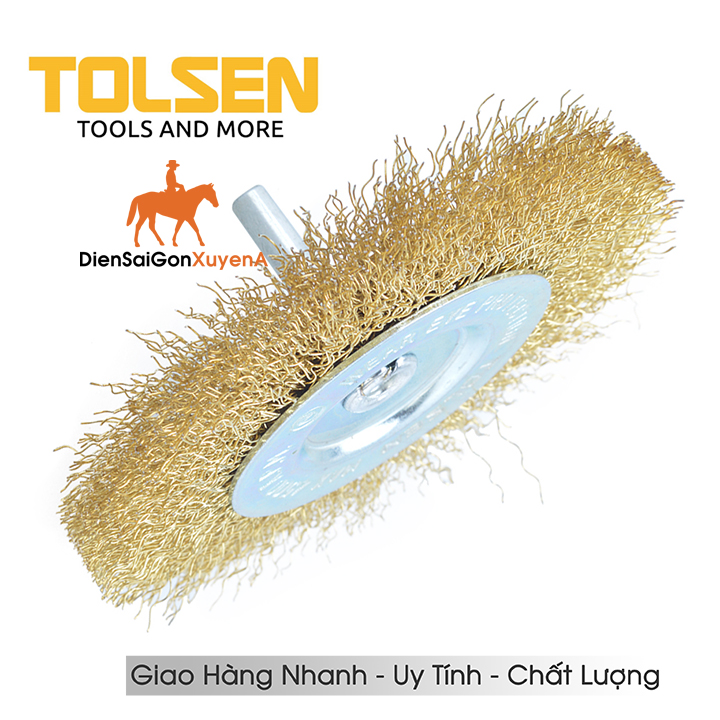 Tolsen bánh cước chén cước đồng có cán 100mm 77543 - ngô gia tools