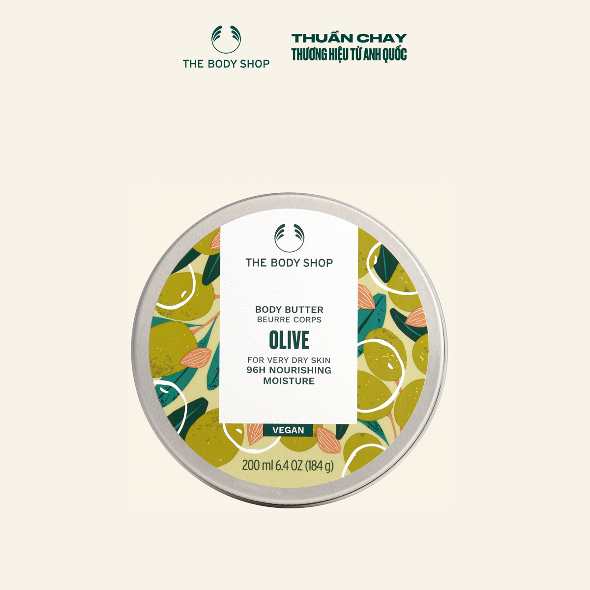 Bơ Dưỡng Thể Olive Body Butter 200ml THE BODY SHOP
