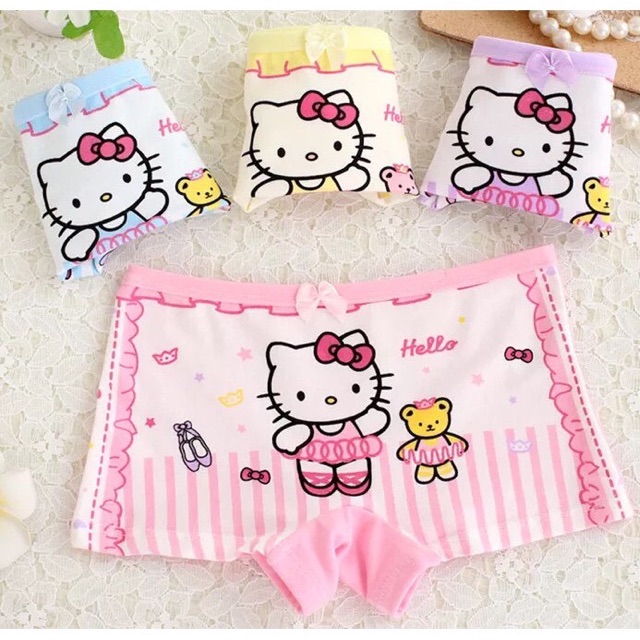Quần chip mèo kitty cực xinh cho bé