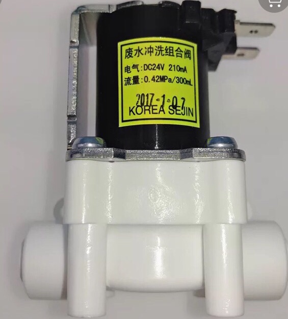 Van điện từ 36v dùng cho máy lọc nước nối nhanh 2 đầu phi 10