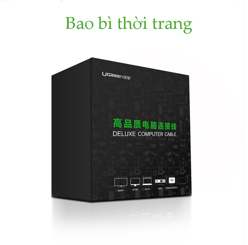 Cáp Chuyển Displayport 1.2 Sang HDMI 2.0 cao cấp, dài từ 1-5m UGREEN DP111 Cáp Chuyển Displayport 1.2 Sang HDMI 2.0 cao cấp, dài từ 1-5m UGREEN DP111