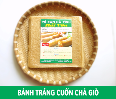 Bánh ram cuốn giòn rụm Hà Tĩnh 500 gram