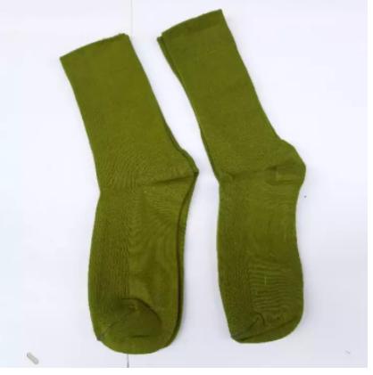 Tất QĐ Cotton Dài siêu bền-Màu xanh bd