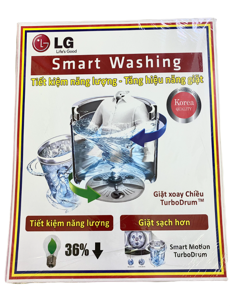 Tem dán máy giặt LG chất lượng