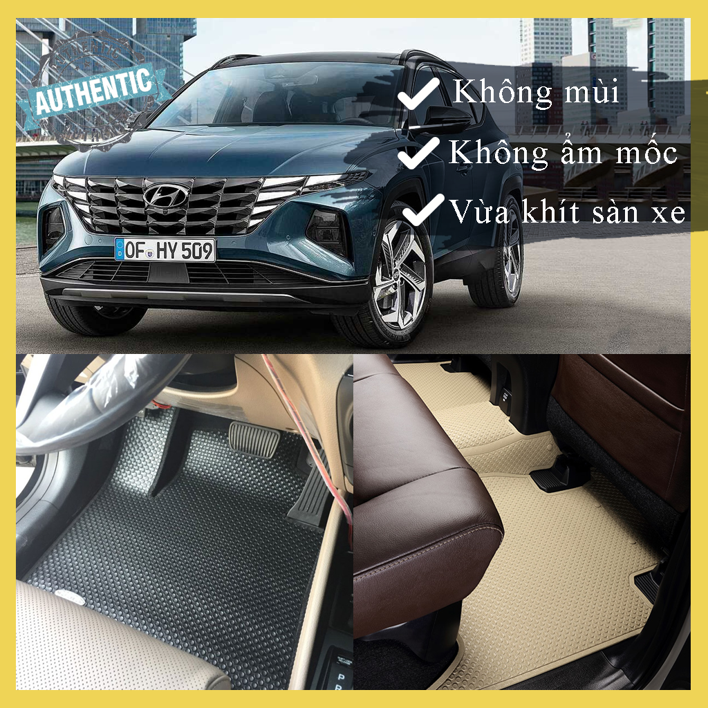 Thảm lót sàn cao su Kata (Backliners) cho xe Hyundai Tucson 2019