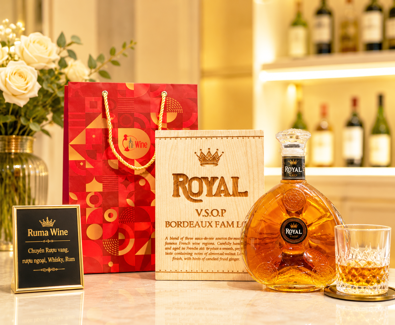 Rượu Brandy Royal VSOP nhập khẩu