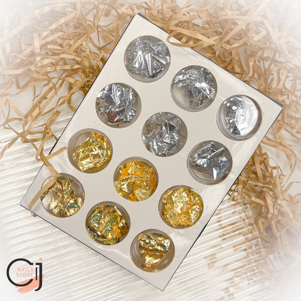 Set giấy nhún trang trí móng