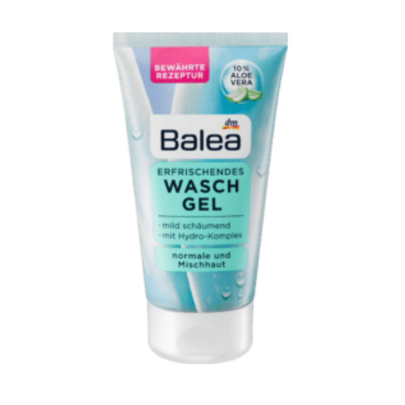 Sữa rửa mặt Balea dành cho da thường và hỗn hợp 150ml