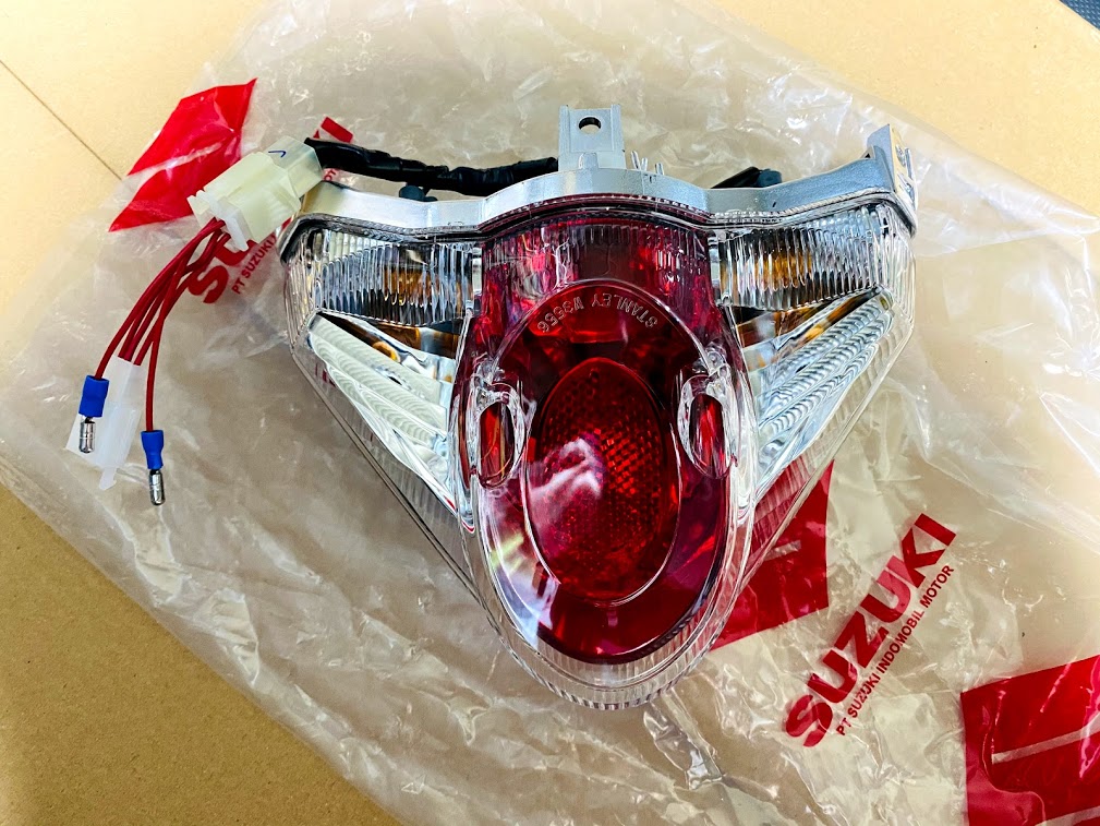 Đèn hậu đèn lái đuôi sau Satria Fi gắn Raider Fi