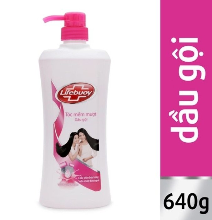 Dầu gội Lifebuoy chai đỏ 640g