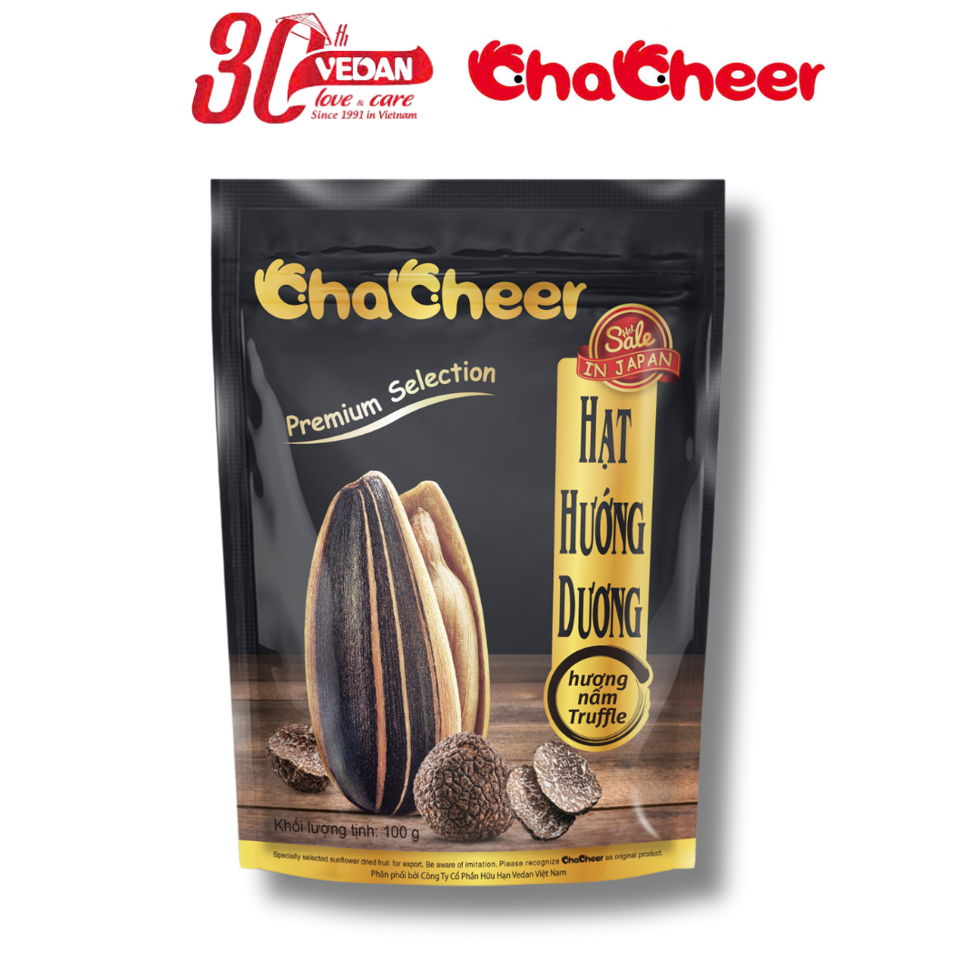  Hạt Hướng Dương CHACHEER Hương Nấm Truffle 100g 